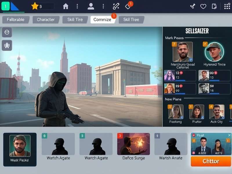 Hyderabad Hacker gameplay screenshot showing character and city environment