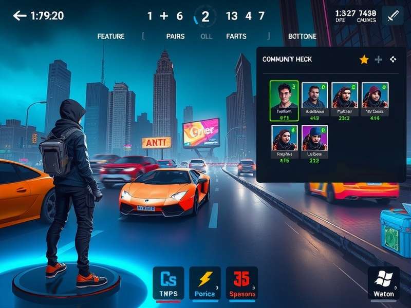 Hyderabad Hacker community event screenshot showing players interacting
